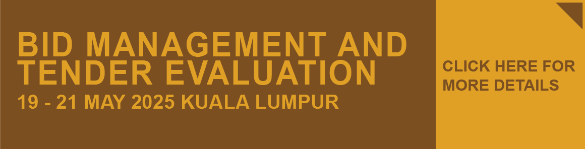 Bid Management and Tender Evaluation, 19 - 21 May 2025 KL