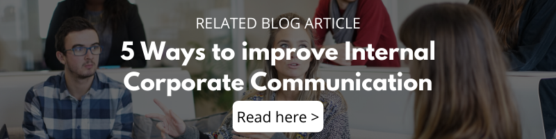 Blog - 5 Ways to improve internal corporate communication